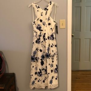 Gorgeous embroidered Tahari Dress